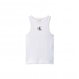 calvin,klein,jeans,kids,tank,vest,white,yaf