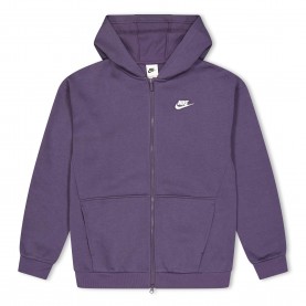 Детски суичър Nike Sportswear Full-Zip Hoodie Junior Girls - Dark Raisin детски,суичър,детски,горнища,с,качулка,nike,sportswear,full,zip,hoodie,junior,girls,dark,raisin