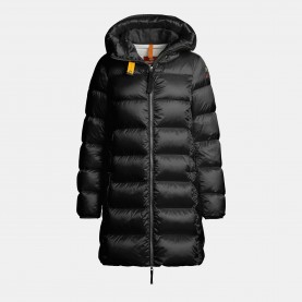 Дамско яке Parajumpers Womens Marion Hooded Duck Down Water Resistant Short Puffer Jacket - Black дамско,яке,дамски,якета,и,палта,parajumpers,women,s,marion,hooded,duck,down,water,resistant,short,puffer,jacket,black