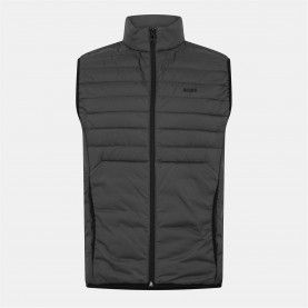 елек,облекла,на,разпродажба,мъжки,якета,boss,men's,quilted,gilet,dark,grey