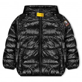 яке,детски,3/4,панталони,parajumpers,kids',anselm,waterproof,duck,down,short,puffer,jacket,black,0541