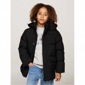 юношеско,яке,детски,облекла,tommy,hilfiger,puffer,jacket,juniors,black,bds