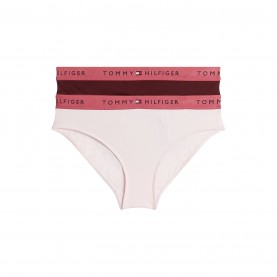 бикини,детско,лятно,бельо,детско,бельо,tommy,hilfiger,2,pk,bikini,pnk,red,0vm
