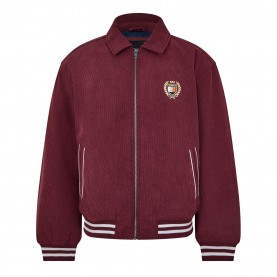 яке,мъжки,якета,tommy,jeans,tommy,jeans,tjm,crest,cord,letterman,jacket,deep,rouge
