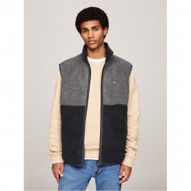 мъжки,якета,tommy,jeans,teddy,essential,vest,black