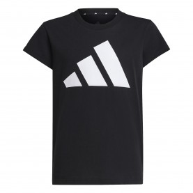 Тениска adidas Girls Essentials Linear T-Shirt - Black тениска,детски,тениски,adidas,girls,essentials,linear,t,shirt,black