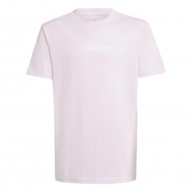 Тениска adidas Girls Essentials Linear T-Shirt - Pink Linear тениска,детски,тениски,adidas,girls,essentials,linear,t,shirt,pink,linear