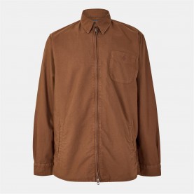 риза,с,дълъг,ръкав,облекла,на,разпродажба,мъжки,якета,polo,ralph,lauren,men's,garment,dye,cotton,long,sleeve,full,zip,overshirt,chocolate