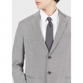 сако,мъжки,якета,emporio,armani,men's,button,tailored,blazer,grey