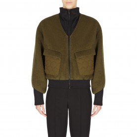 яке,дамски,якета,и,палта,emporio,armani,puffer,jacket,green
