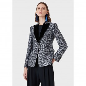 дамски,якета,и,палта,emporio,armani,emporio,f,jkt,p,fbrc,ld99,blk,wht,mlti