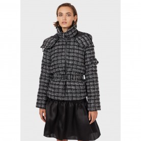 дамски,якета,и,палта,emporio,armani,emporio,txt,jkt,belt,ld99,grey,multi
