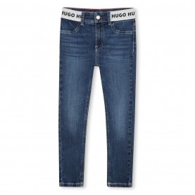 юношески,дънки,детски,облекла,hugo,logo,tape,skinny,jeans,juniors,blue,z10