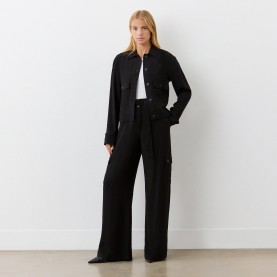 Finery Womens Alexa Relaxed Overshirt - BLACK дамски,якета,и,палта,finery,women,s,alexa,relaxed,overshirt,black