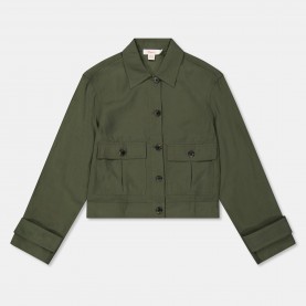 Finery Womens Alexa Relaxed Overshirt - KHAKI дамски,якета,и,палта,finery,women,s,alexa,relaxed,overshirt,khaki