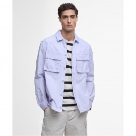 Риза с дълъг ръкав Barbour International Men's Kenneth Cotton Long Sleeve Overshirt - Thistle риза,с,дълъг,ръкав,мъжки,якета,barbour,international,men's,kenneth,cotton,long,sleeve,overshirt,thistle