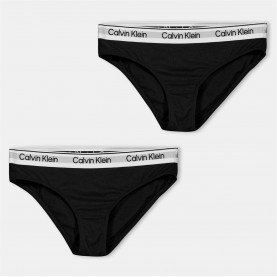 бикини,бельо,за,училище,calvin,klein,jeans,modern,cotton,bikini,brief,2,pack,blk,blk,0sa