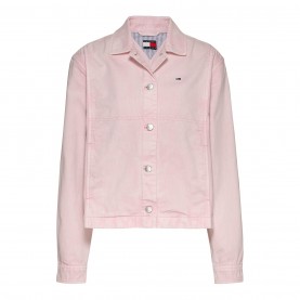 яке,дамски,якета,и,палта,tommy,jeans,women's,essential,cotton,barn,jacket,precious,pink