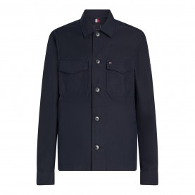 облекла,на,разпродажба,мъжки,якета,tommy,hilfiger,men's,cotton,nylon,overshirt,desert,sky