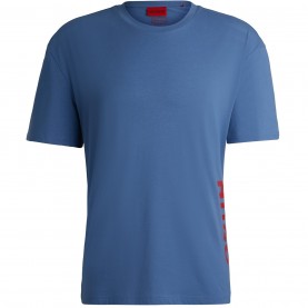 тениска,мъжки,пижами,hugo,men's,relaxed,short,sleeve,pyjama,t,shirt,medium,blue,427