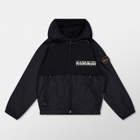 Napapijri Kids Waterproof Rain Anorak - Black 941 napapijri,kids,waterproof,rain,anorak,black,941