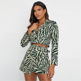 сако,дамски,якета,и,палта,i,saw,it,first,cropped,zebra,printed,blazer,green