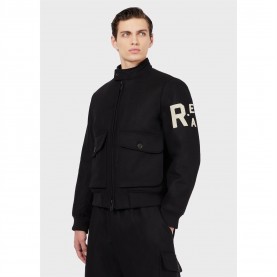 облекла,на,разпродажба,мъжки,якета,emporio,armani,emporio,l,logo,jkt,sn99,black