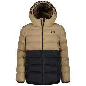 яке,детски,якета,и,палта,under,armour,kids,pronto,hooded,long,sleeve,puffer,jacket,camel,black