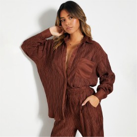 дамски,ризи,i,saw,it,first,oversized,crinkled,shirt,chocolate