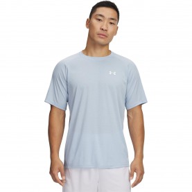 Мъжка тениска Under Armour Tech™ 2.0 Short Sleeve T-Shirt Mens - Blue Calm мъжка,тениска,мъжки,блузи,с,яка,мъжки,тениски,мъжки,потници,мъжко,фитнес,облекло,лека,атлетика,under,armour,tech,2,0,short,sleeve,t,shirt,mens,blue,calm