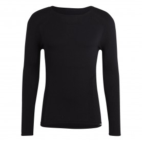 Мъжка тениска adidas Drynamo Long Sleeve Training T-shirt Mens - Black мъжка,тениска,мъжки,блузи,с,яка,мъжки,потници,мъжко,фитнес,облекло,лека,атлетика,adidas,drynamo,long,sleeve,training,t,shirt,mens,black