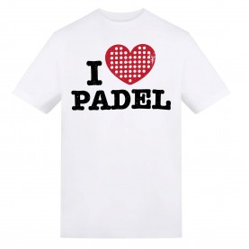 AWD Adults Printed Padel Tee - I Heart Padel мъжки,горнища,размер+,падел,тенис,awd,adults,printed,padel,tee,i,heart,padel