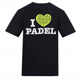 AWD Adults Printed Padel Tee - I Heart Padel мъжки,горнища,размер+,падел,тенис,awd,adults,printed,padel,tee,i,heart,padel