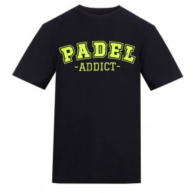 AWD Adults Printed Padel Tee - Padel Addict мъжки,горнища,размер+,падел,тенис,awd,adults,printed,padel,tee,padel,addict