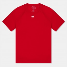 Warrior Kids' Tech Short-Sleeve Performance Gym Top - Red warrior,kids',tech,short,sleeve,performance,gym,top,red