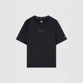 фланелка,с,къс,ръкав,горнища,за,физическо,лека,атлетика,мъжко,фитнес,облекло,всички,фитнес,облекла,champion,men's,short,sleeve,performance,gym,top,black