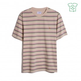 тениска,облекла,на,разпродажба,farah,coxsone,multi,stripe,t,shirt,cream