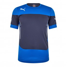 Мъжка тениска Puma (5) Indomitable Training S/S Tee Mens - Blue мъжка,тениска,мъжко,фитнес,облекло,puma,5,indomitable,training,s,s,tee,mens,blue
