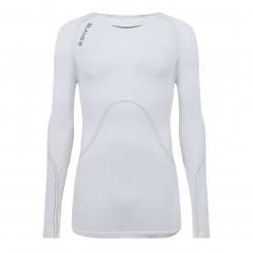 облекла,на,разпродажба,мъжко,фитнес,облекло,skins,a400,top,long,mens,white