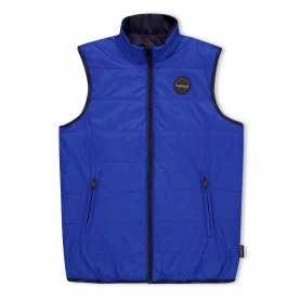Детски елек Napapijri Unisex Kids' Reversible Lightweight Gilet - Blu/Nvy B2L детски,елек,детски,3/4,панталони,napapijri,unisex,kids',reversible,lightweight,gilet,blu,nvy,b2l