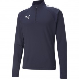 Мъжко горнище с цип Puma Zip Top Mens - Navy/White мъжко,горнище,с,цип,мъжки,тениски,мъжки,блузи,с,яка,мъжки,потници,мъжко,фитнес,облекло,лека,атлетика,puma,zip,top,mens,navy,white