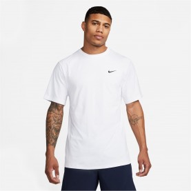лека,атлетика,мъжко,фитнес,облекло,всички,фитнес,облекла,nike,dri,fit,uv,hyverse,men's,short,sleeve,fitness,top,white