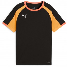 Детска тениска Puma Individualligajersey Jr T-Shirt Unisex Kids - Black-HeatFire детска,тениска,детски,тениски,футболни,горнища,puma,individualligajersey,jr,t,shirt,unisex,kids,black,heatfire