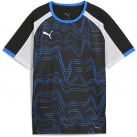 Детска тениска Puma Individualliga Graphic Jersey Jr T-Shirt Unisex Kids - Blk-Wht-UltrBlu детска,тениска,детски,тениски,футбол,футболни,горнища,puma,individualliga,graphic,jersey,jr,t,shirt,unisex,kids,blk,wht,ultrblu