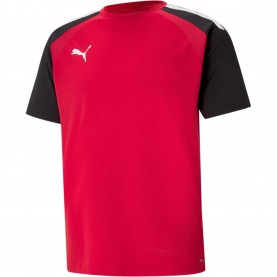 Мъжка тениска Puma Teampacer Jersey T-Shirt Mens - Red/Black/White мъжка,тениска,мъжки,тениски,мъжки,блузи,с,яка,мъжки,потници,футбол,футболни,горнища,puma,teampacer,jersey,t,shirt,mens,red,black,white