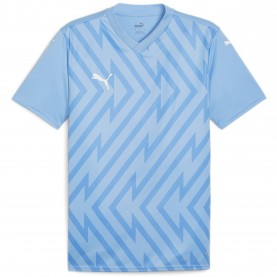 Мъжка тениска Puma Teamglory Jersey T-Shirt Mens - Light Blue/Wht мъжка,тениска,мъжки,тениски,мъжки,блузи,с,яка,мъжки,потници,футбол,футболни,горнища,puma,teamglory,jersey,t,shirt,mens,light,blue,wht