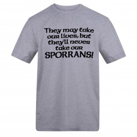 AWD Printed Novelty Scottish Football Fan Tee - Sporrans национални,отбори,мъжки,горнища,размер+,футболни,горнища,awd,printed,novelty,scottish,football,fan,tee,sporrans