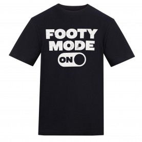 AWD Adults Printed Novelty Football Fan Tee - Footy Mode футболни,горнища,awd,adults,printed,novelty,football,fan,tee,footy,mode