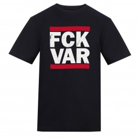 AWD Adults Printed Novelty Football Fan Tee - FCK VAR мъжки,горнища,размер+,футболни,горнища,awd,adults,printed,novelty,football,fan,tee,fck,var