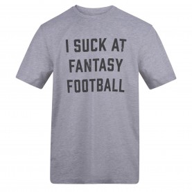 AWD Adults Printed Novelty Football Fan Tee - Fantasy Ftball футболни,горнища,awd,adults,printed,novelty,football,fan,tee,fantasy,ftball